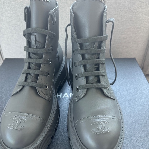 NBW Chanel Lug Sole Boots - Picture 9 of 9